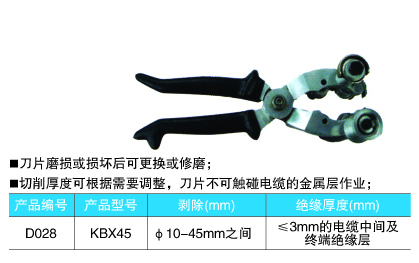 KBX45剥线钳