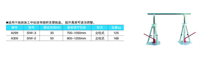 液压式放线架